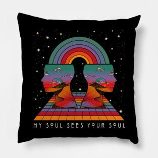 I see your soul Pillow