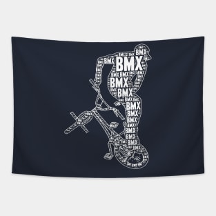 BMX  Bmxer  Retro Freestyle Bmx Tapestry