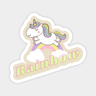 rainbow ll unicorn Magnet