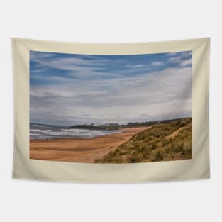 Springtime on the beach at Seaton Sluice Tapestry