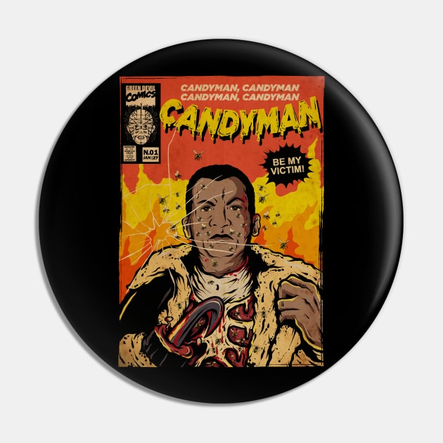 Candyman Pin by Greendevil