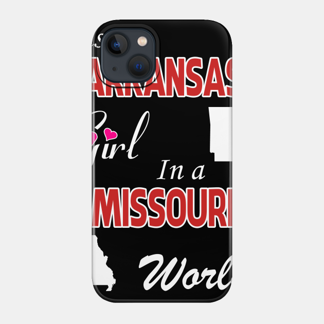 Arkansas - Missouri - Arkansas - Phone Case