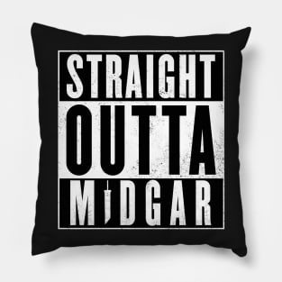 Straight outta Midgar Pillow