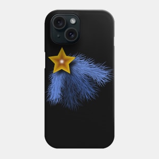 Christmas Blue Tree Decoration Phone Case