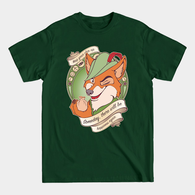 Keep Your Chin Up - Robin Hood - T-Shirt