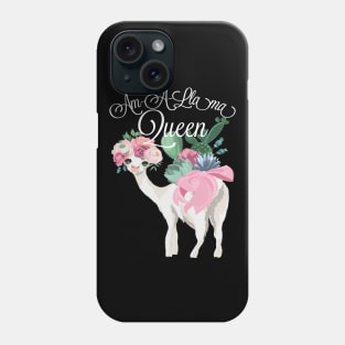 Am-A-Llama Queen - Llama Phone Case