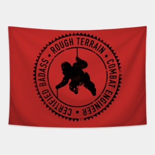 Rough Terrain Combat Engineer Tapestry