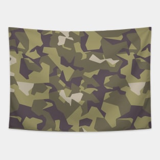 Khaki camouflage pattern Tapestry