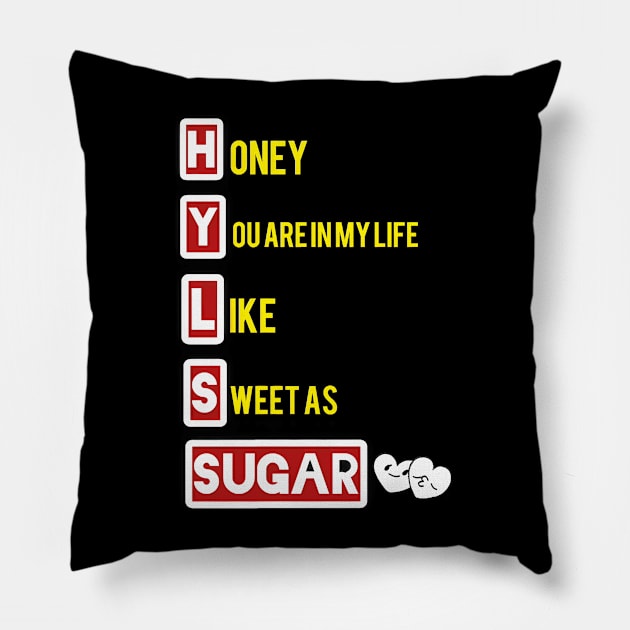 Sweet as sugar Pillow by Narry_Shavy Art Club