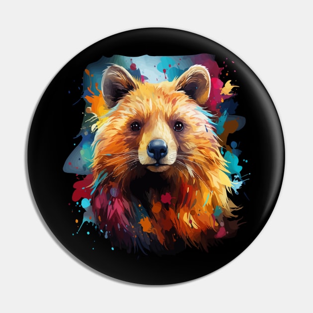 Quokka Rainbow Pin by JH Mart