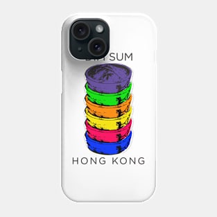 The Bamboo Dim Sum Steaming Basket Hong Kong&#39;s Hidden Gem, Phone Case