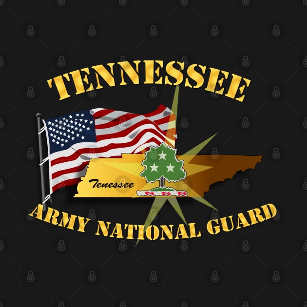 Tennessee - ARNG w Flag by twix123844