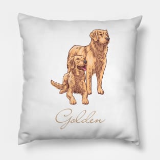 Golden Retriever Quote Pillow