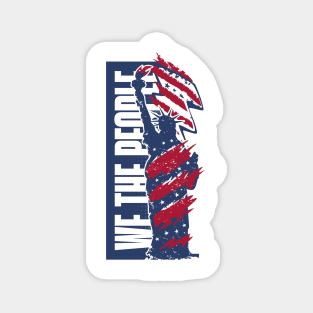 We The People 4 July Magnet