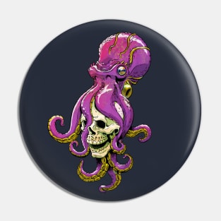 Octoskull Pin