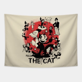 Felix the cat fan Tapestry