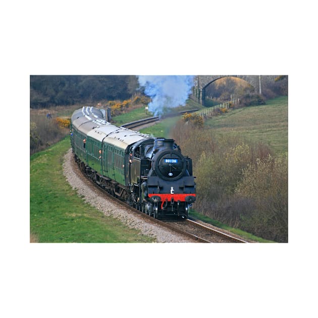 BR Standard Class 4, Swanage Railway, March 2019 by RedHillDigital