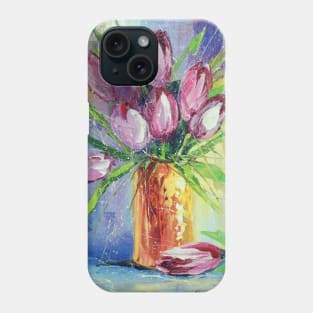 A bouquet of tulips Phone Case