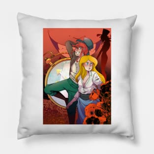 Down the Rabbit Hole Pillow