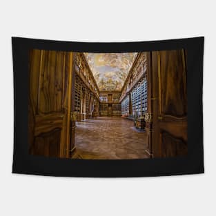 Library of Strahov Monastery in Prague, Czech Republic Tapestry