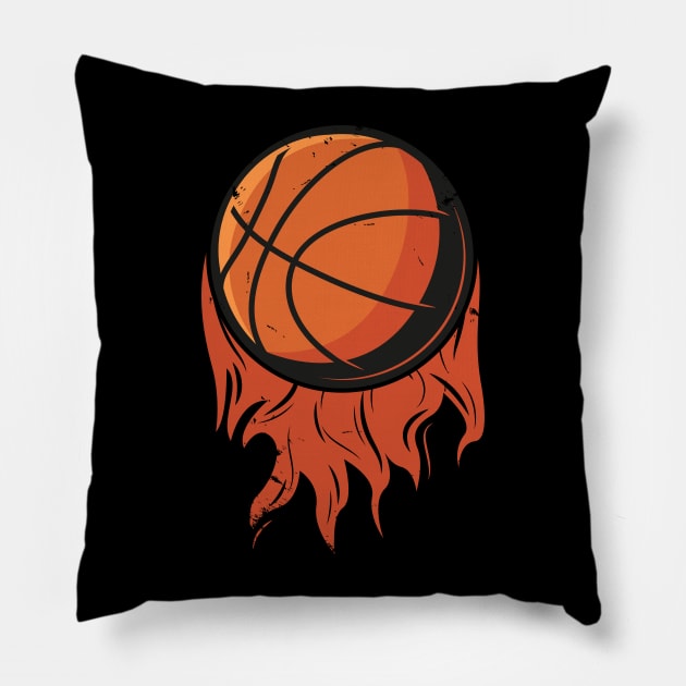 gift for basketball player and lover Pillow by YOUNESS98