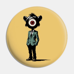 Eyeball Eddie's Casual Adventure Pin