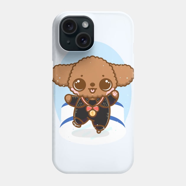 shoma poodle Phone Case by Maruartjp