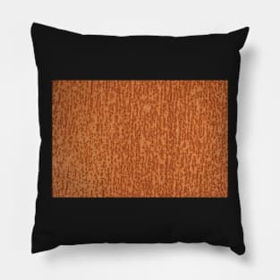 Old metal iron rust Pillow