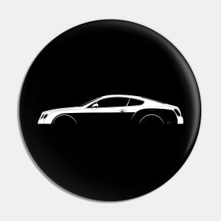 Bentley Continental GT (2003) Silhouette Pin