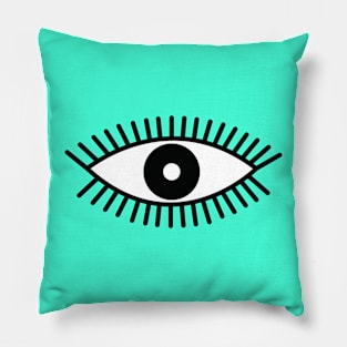 Eye wide open Pillow