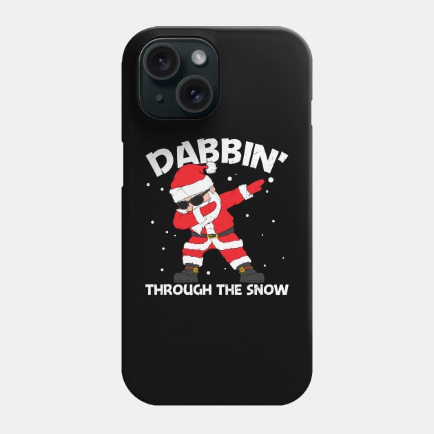 Dapping Trought the Snow- Christmas Gift Phone Case by Leonitrias Welt