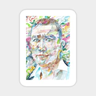 YUKIO MISHIMA - watercolor portrait Magnet