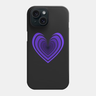 Rosy Heart (Purple) Phone Case