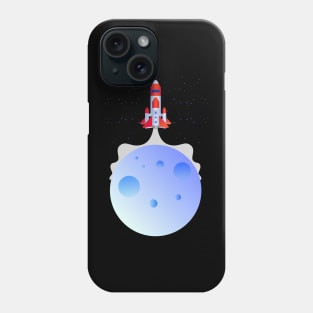 Rocket Space Phone Case