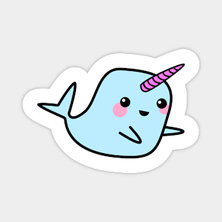 unicorn whale Magnet