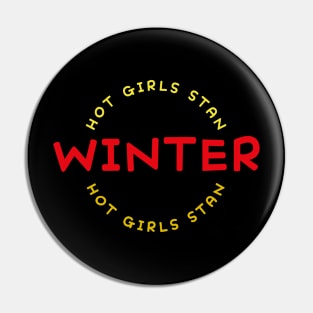 Hot Girls Stan Winter aespa Pin