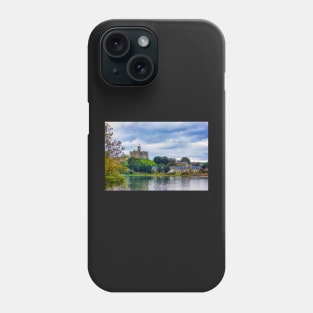 A view of the River Coquet, Warkworth, Northumberland Phone Case