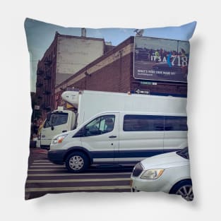 Longwood Street Bronx New York City Pillow