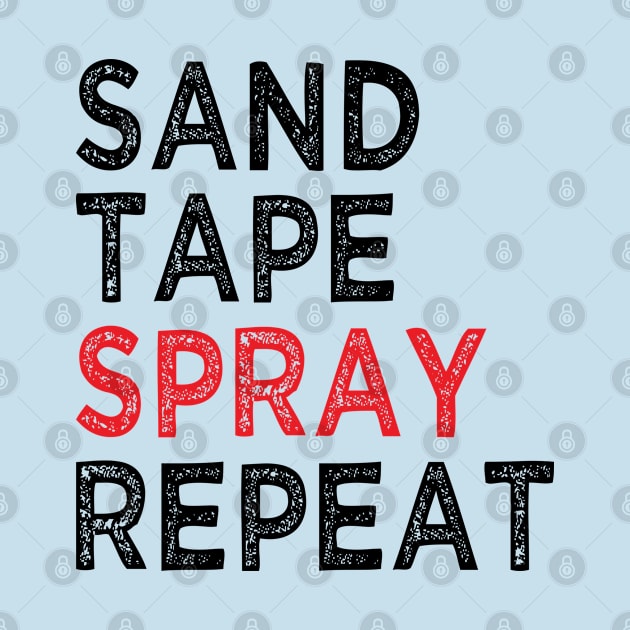 Sand Tape Spray Repeat by soondoock