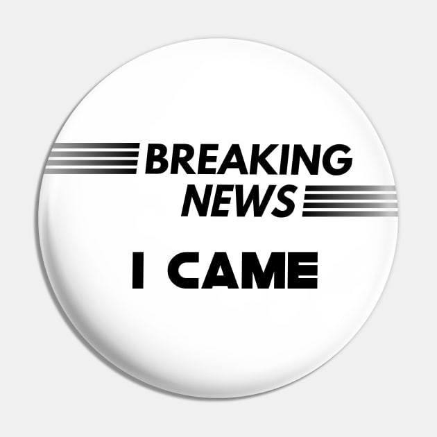 Breaking News Pin by Nubiana