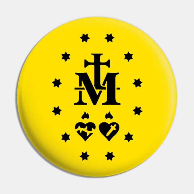 Miraculous Medal Pin by SenecaReads