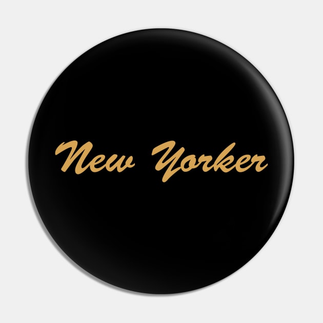 New Yorker Pin by Novel_Designs