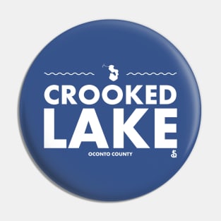 Oconto County, Wisconsin - Crooked Lake Pin