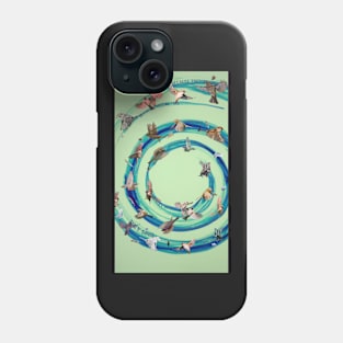 ballet of the falling sparrows Phone Case