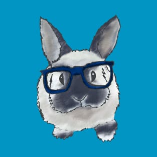 adorable bunny with glasses T-Shirt