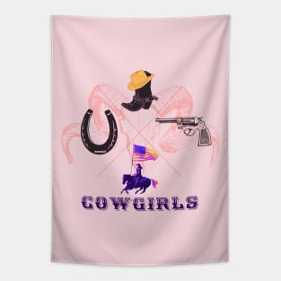 Cowgirls Tapestry