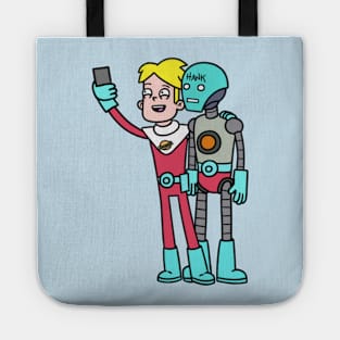 Gary & Hank BFFs selfie Tote