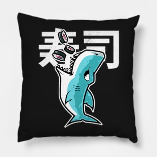 Shark Sushi Nigiri Kawaii Neko Anime Japanese design Pillow