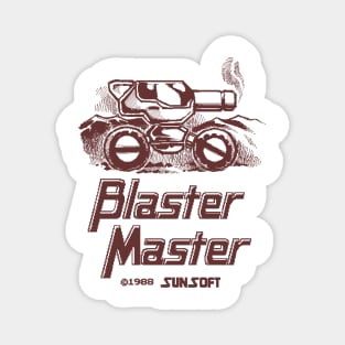 Blaster Master Sketch Magnet