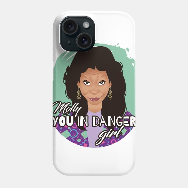 Danger Phone Case by AlejandroMogolloArt